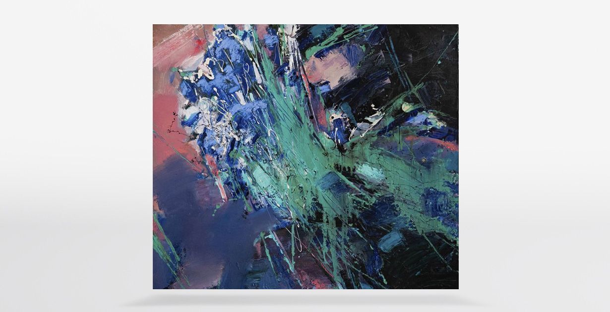 Картина "Васильки" - фото № 1