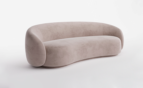 Диван TOKIO, 235 см, Velutto 07 - фото № 2