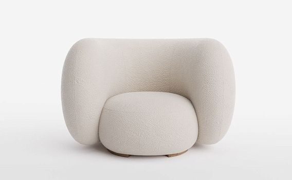 Кресло ФЛОРИДА, Букле Вайт - фото № 2