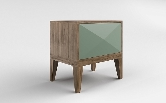 Тумба КОСМО М, RAL 7033 - фото № 2