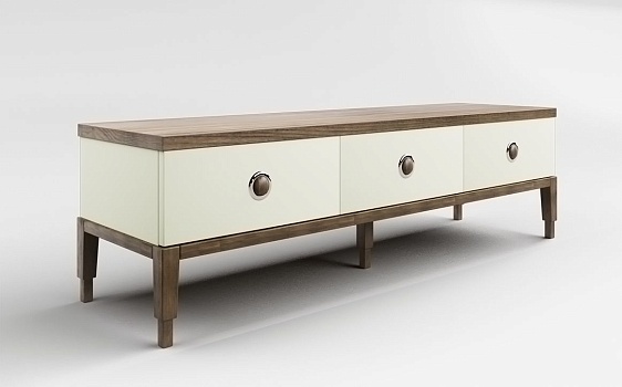 Тумба ДАЛИ ТРИПЛ, RAL 9002 - фото № 2