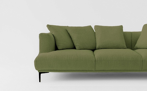 Диван НЕСТА, 232 см, Хаш 617 - фото № 3