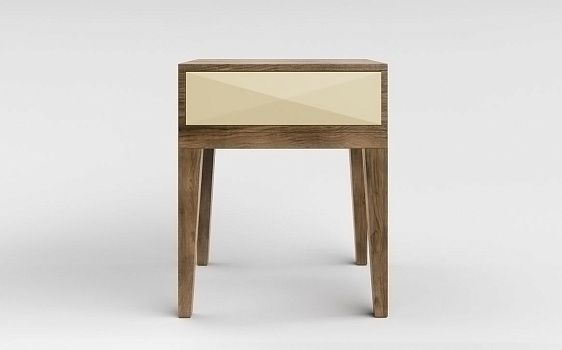 Тумба КОСМО С ВУД, RAL 1015 - фото № 1