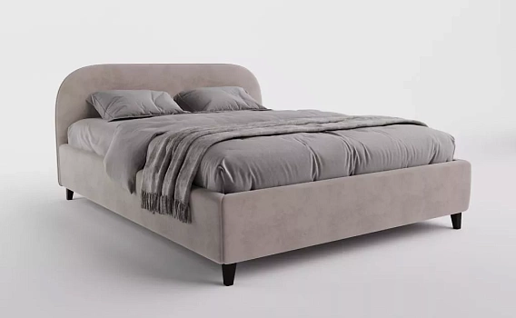 Кровать NOVA, 200 х 200 см, Velutto 07 - фото № 1