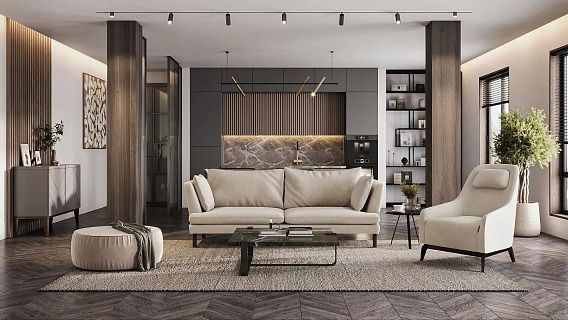 Диван DJUN, 160 см, Velutto 07 - фото № 3