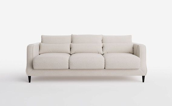 Диван DANTE PLAIN, 260 см, Buckle White - фото № 1