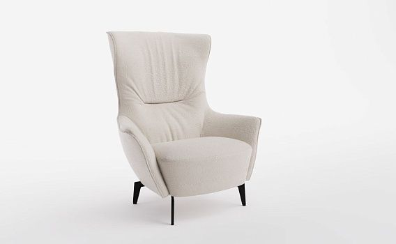 Кресло МАМИ, Букле Вайт - фото № 1