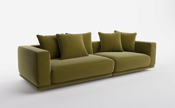 Диван WING, 285 см, Velutto 69 - фото № 2