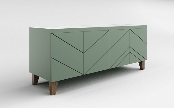 Комод МЕДЖИК ЛОНГ, RAL 7033 - фото № 2