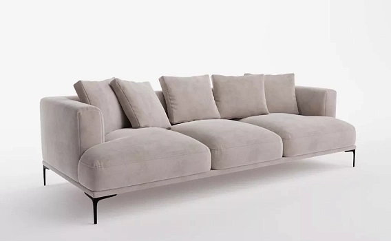 Диван NESTA, 200 см, Velutto 07 - фото № 1