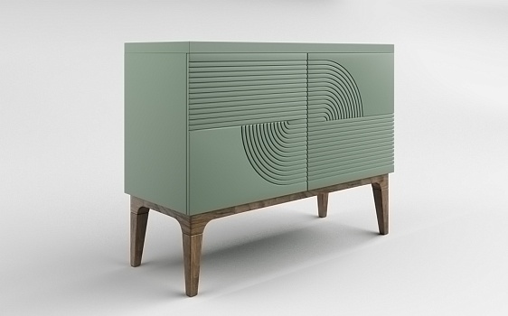 Комод ЛИБЕРТИ, RAL 7033 - фото № 2