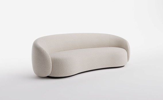 Диван TOKIO, 235 см, Buckle White - фото № 2