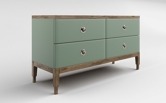 Комод DALI, RAL 7033 - фото № 2