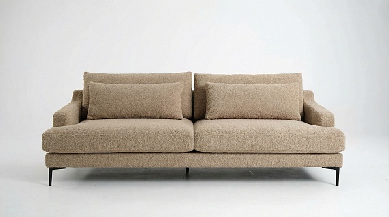 Диван ДЖЕТ, 226 см, Соул 112 - фото № 1