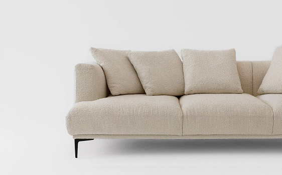 Диван NESTA, 232 см, Buckle White - фото № 3