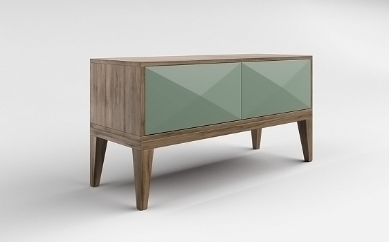 Тумба КОСМО ТВИН, RAL 7033 - фото № 2