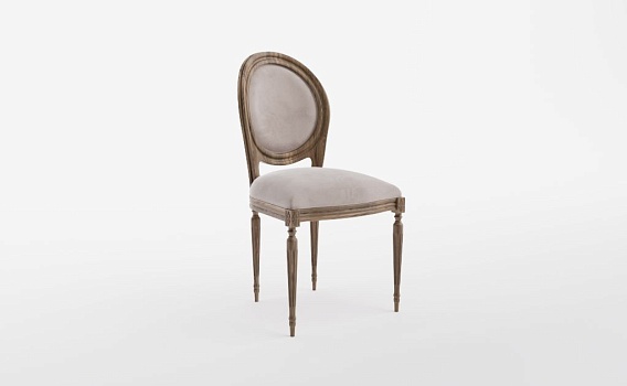 Стул МЕДАЛЬОН ПЛЕЙН, Велутто 07 - фото № 1