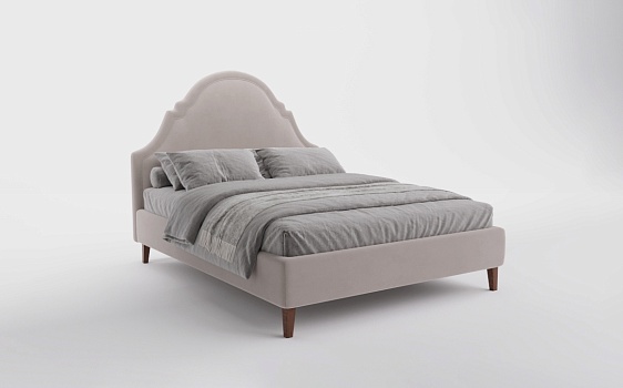 Кровать ESSAOUIRA, 160 х 200 см, Velutto 07 - фото № 1