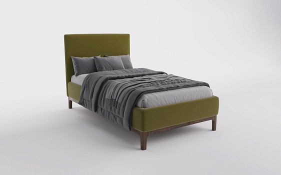 Кровать ROXY-3, 100 х 200 см, Velutto 69 - фото № 1