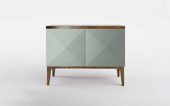 Комод КОСМО С ВУД, RAL 7033 - фото № 1