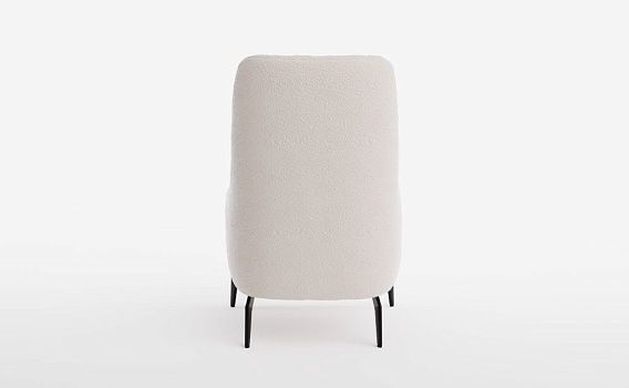 Кресло ДИАВАЛЬ, Букле Вайт - фото № 3