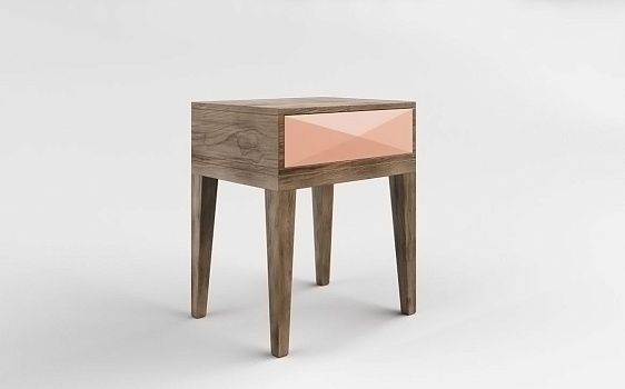 Тумба КОСМО С ВУД, RAL 3012 - фото № 2