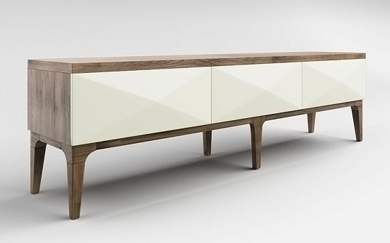 Тумба КОСМО ТРИПЛ, RAL 3012 - фото № 2