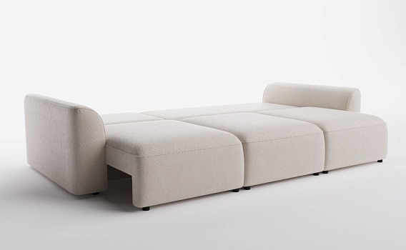 Диван BOSTON TRIPLE, 300 см, Buckle White - фото № 2