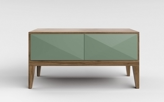 Тумба КОСМО ТВИН, RAL 7033 - фото № 1