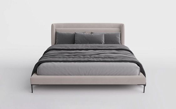 Кровать BLANCHE, 140 х 200 см, Velutto 07 - фото № 3