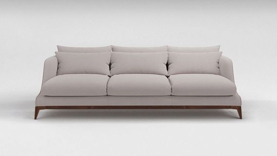 Диван DIMENSION TRIPLE PREMIUM, 270 см, Piano 02 - фото № 1