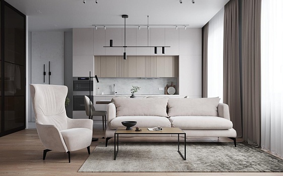 Диван DIMENSION, 200 см, Velutto 07 - фото № 3