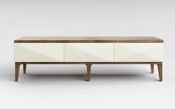 Тумба КОСМО ТРИПЛ, RAL 3012 - фото № 1