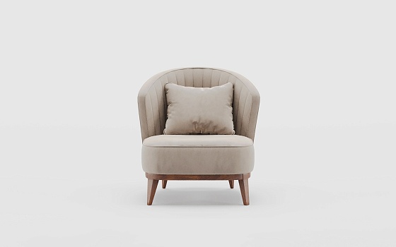 Кресло КОРОНА ПРИМЬЕР, Велутто 07 - фото № 2