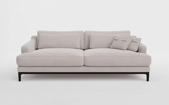 Диван JET PREMIUM, 226 см, Velutto 07 - фото № 1