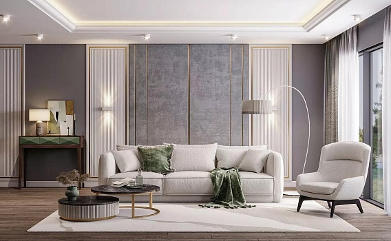 Диван VISION, 240 см, Velutto 07 - фото № 3