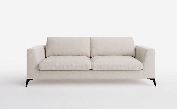 Диван LENNOX TWIN, 230 см, Buckle White - фото № 1