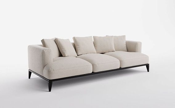 Диван NESTA PREMIUM, 232 см, Buckle White - фото № 2