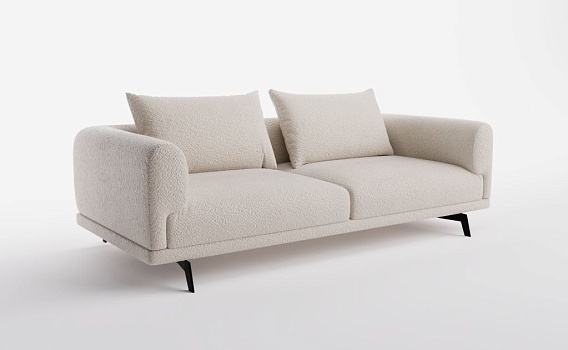 Диван MONS, 237 см, Buckle White - фото № 2