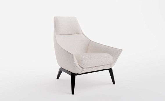 Кресло ЕРМЕС, Букле Вайт - фото № 1