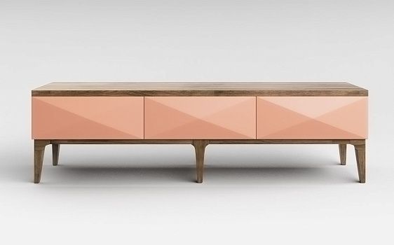 Тумба КОСМО ТРИПЛ, RAL 3012 - фото № 2