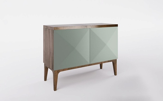 Комод КОСМО С ВУД, RAL 7033 - фото № 2