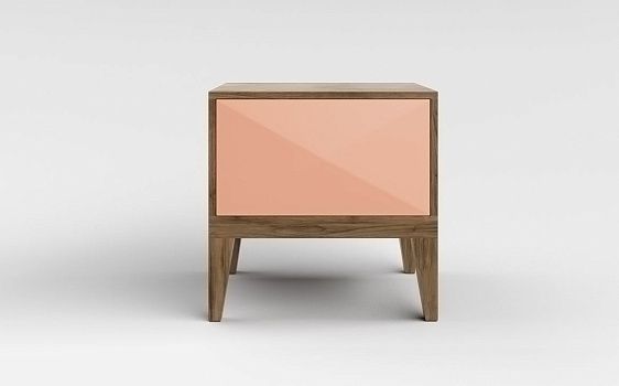 Тумба КОСМО М МДФ, RAL 3012 - фото № 1