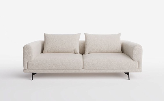 Диван MONS, 237 см, Buckle White - фото № 1