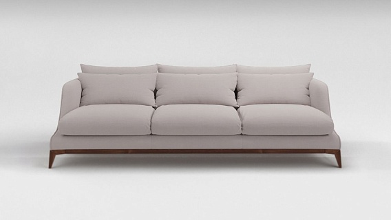 Диван DIMENSION TRIPLE PREMIUM, 290 см, Piano 02 - фото № 1