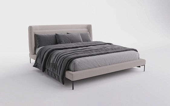 Кровать BLANCHE, 140 х 200 см, Piano 02 - фото № 1