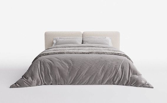 Кровать TATLIN, 180 х 200 см, Buckle White - фото № 2