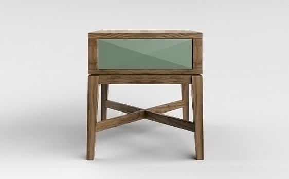 Тумба СПЕЙС с ящиком, RAL 7033 - фото № 1