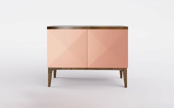 Комод КОСМО С ВУД, RAL 3012 - фото № 1