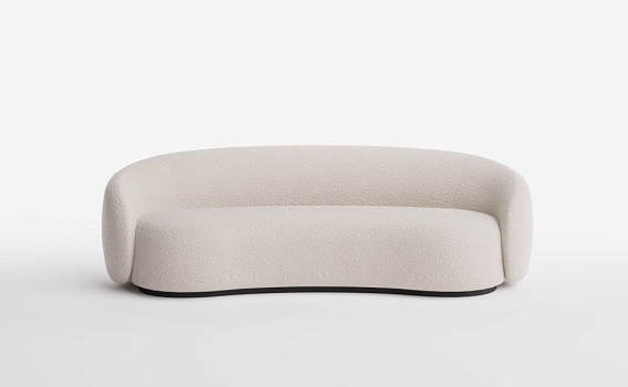 Диван TOKIO, 235 см, Buckle White - фото № 1